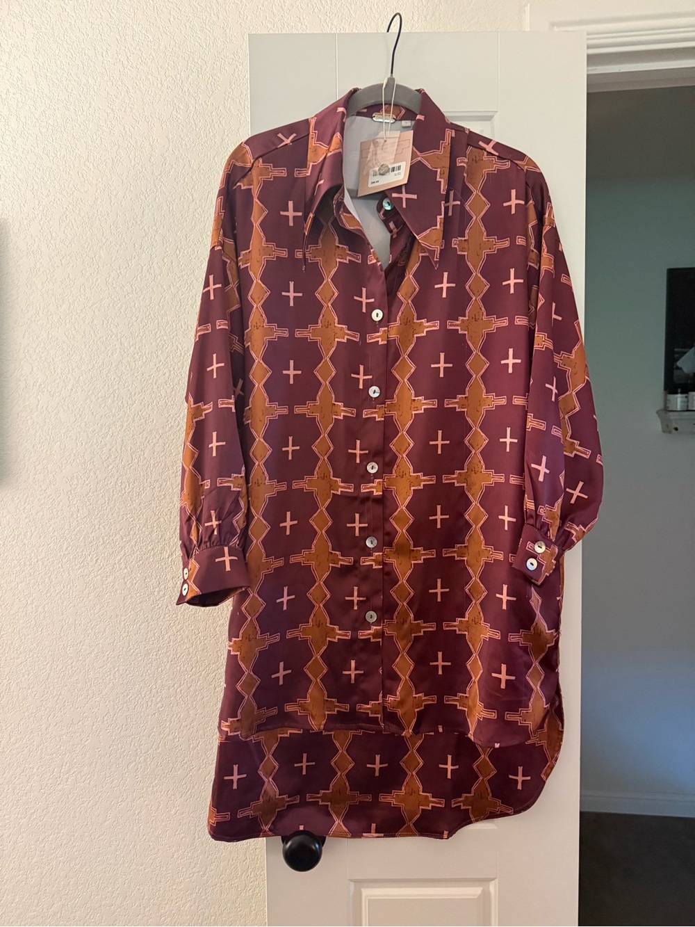Allie Falcon Magenta Geo Set (TOP)